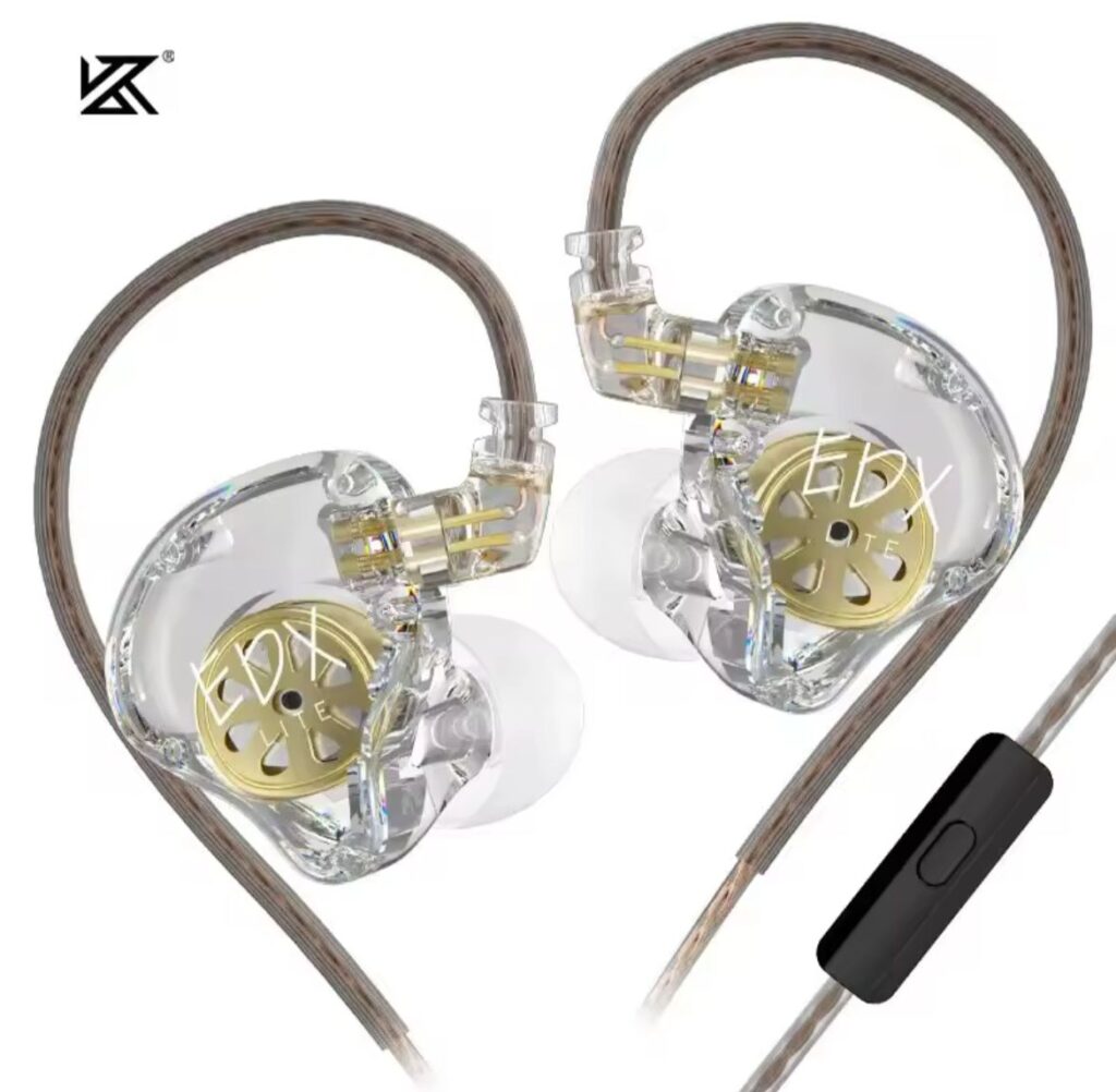 Fone KZ EDX Lite Hi-Fi - Novo e Lacrado 🎧
